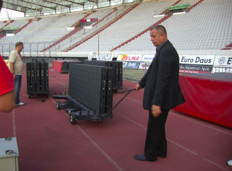 P5 P6 P8 P10 Stadium Perimeter Led Screen Modules Soccer Scoreboard