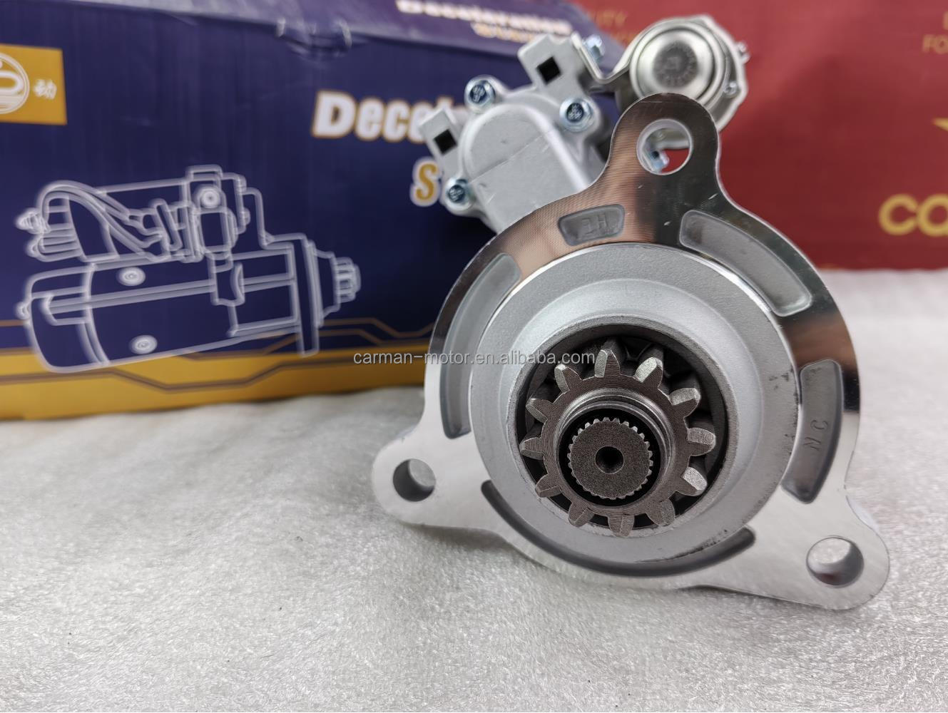 Kingrun 24V Dongfeng Truck Cummins DCEC 6CT Engine Parts QDJ2818 Reduction Starter for Heavy Duty Applications
