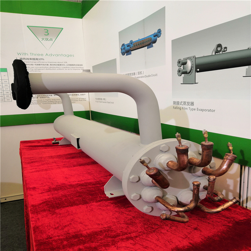 R507C Refrigerant Tubular Aluminium Heat Exchanger For Milk