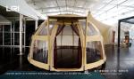 Panoramic Ellipse Campsite Glamping Hotel Tent All Timber Frame