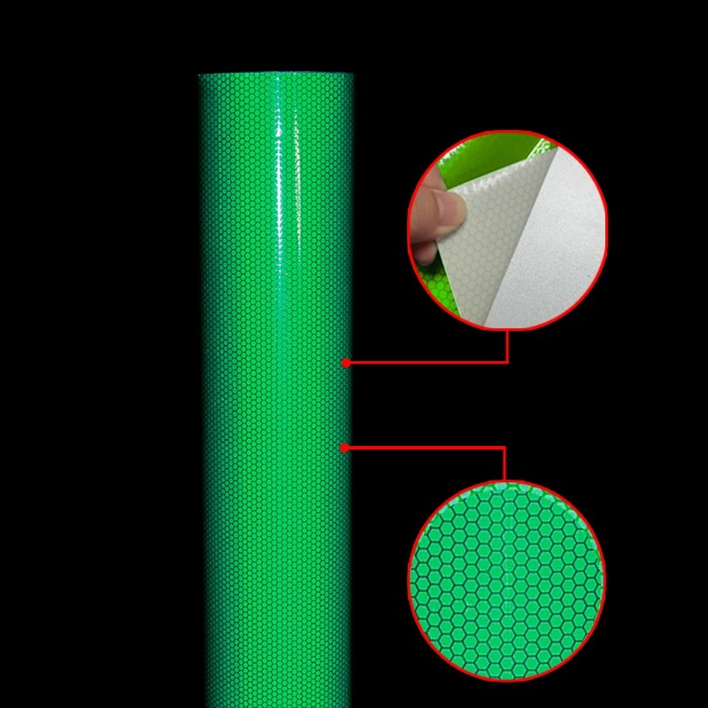 Printable Honeycomb Reflective Sticker Vinyl Sheeting Film Roll for Road Traffic Sign