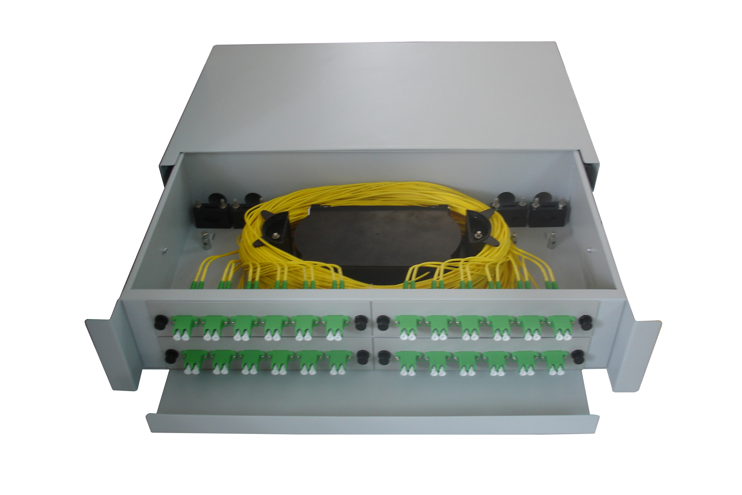 19" 2U ODF 48cores Fiber Optic Distribution Frame Slidable