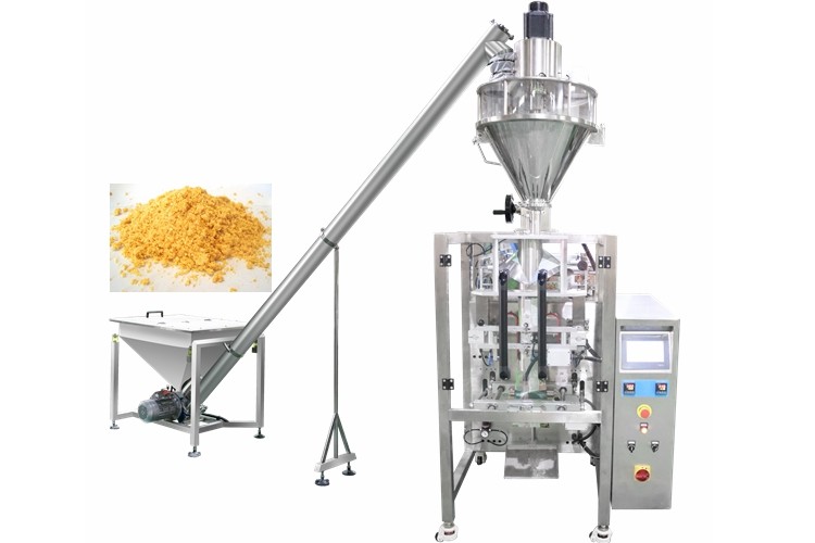 Automated Instant Milk Powder / Bread Flour Packing Machine PLC Operated