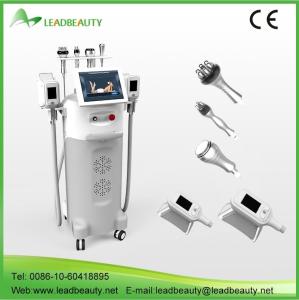 China 5 handles cavitation fat removal cryolipolysis vacuum roller slimming machine wholesale