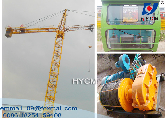 QTZ4807 Hydraulic Telescopic Climbing Types of Tower Crane 48M Working Jib