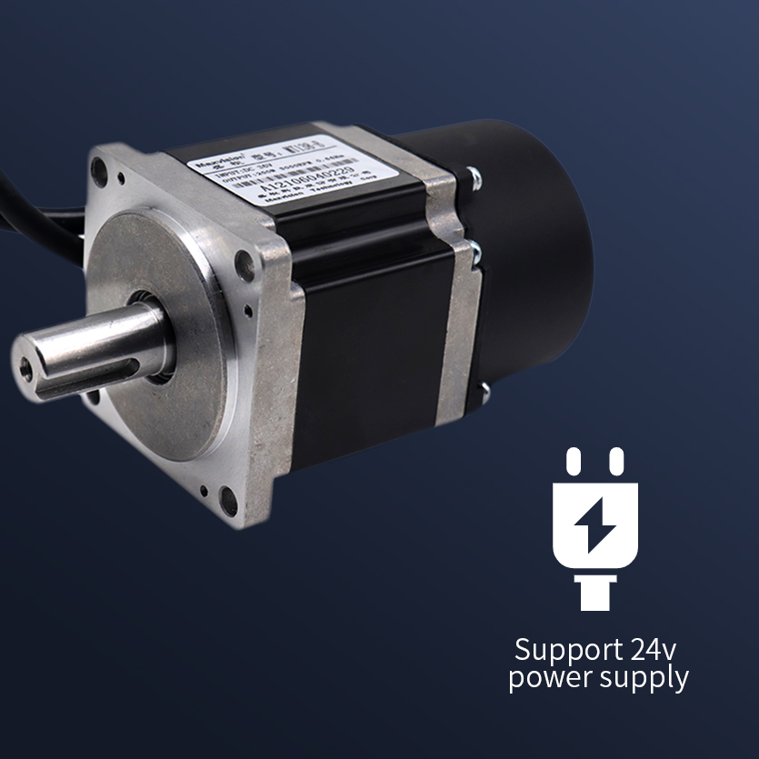 36V 5.5A 0.64Nm DC Servo Motor For Speed Gate Turnstile