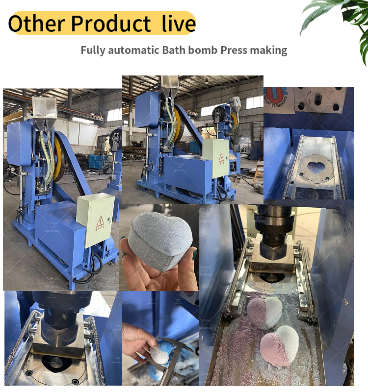 30piece Per Minute Capacity Automatic Bath Bomb Press Machine For And Durable Results