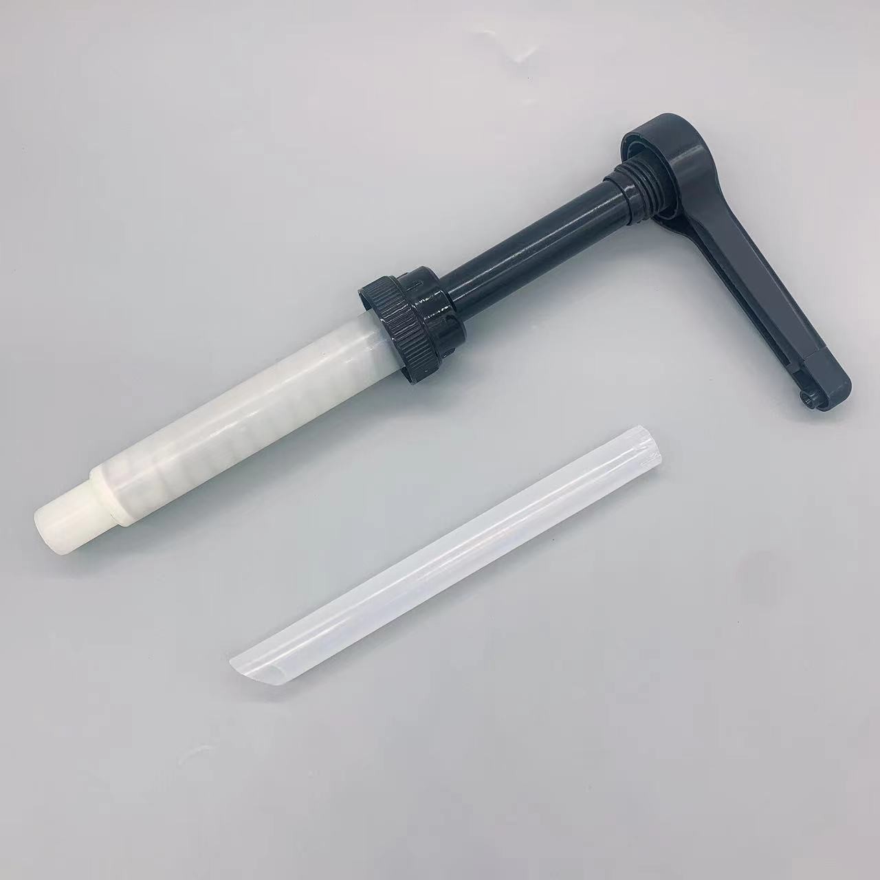 Black Plastic Syrup Pump 10ml Juice Milk Tea Shop Tools