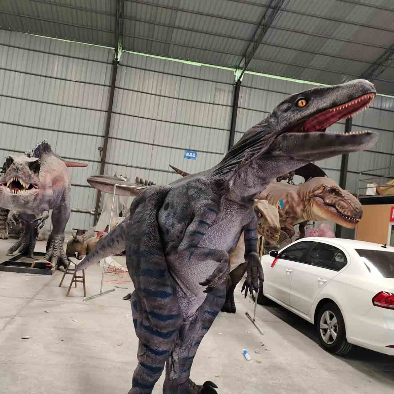 Adult Simulation T-Rex Realistic Animatronic Dinosaur Costume