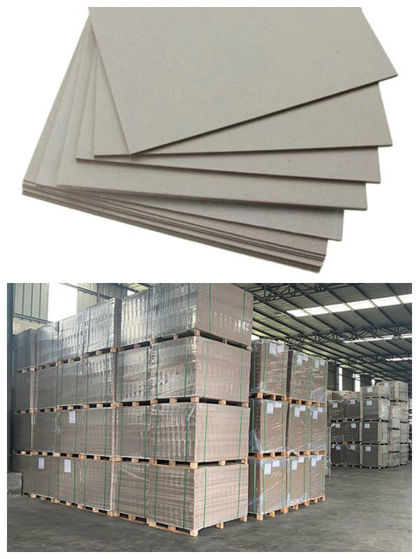 Acid - Free 1mm 2mm A5 A4 Size Grey Board High Stiffness For Book Binder 