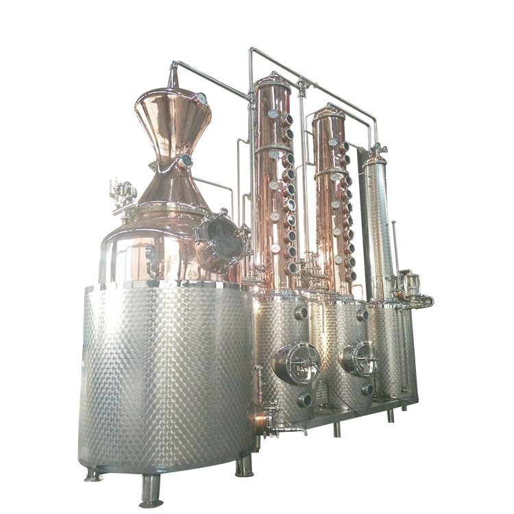Stainless Steel 1000L Ethanol Distillation Equipment For Production
