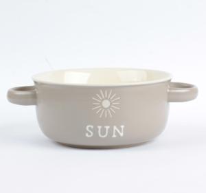 China Fashionable Kitchen Cereal Bowls , Creative Fruit Salad Bowl With Ears wholesale