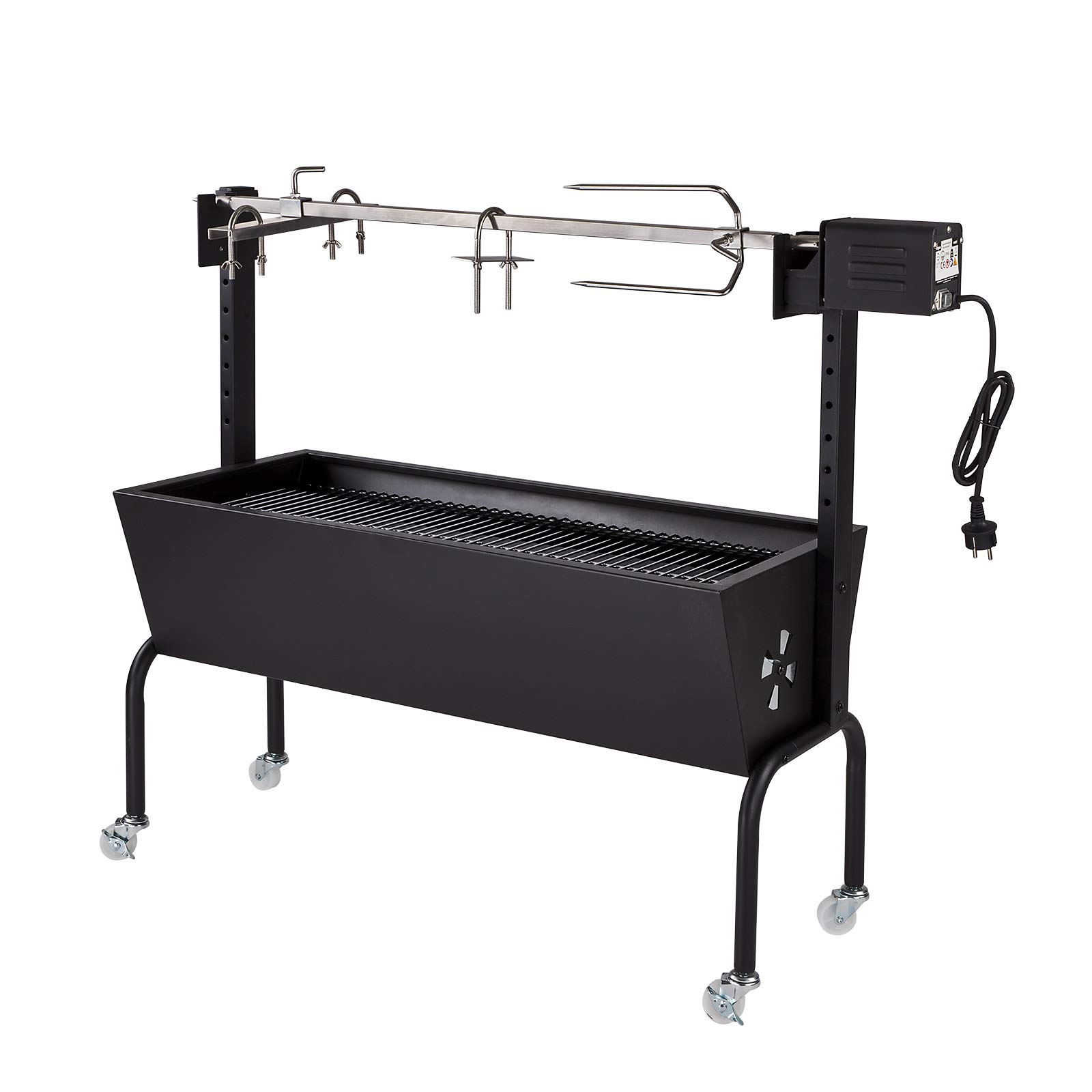 124.3*57.3*29 CM Package Size Commercial Rotisserie Charcoal BBQ Grill for Restaurant