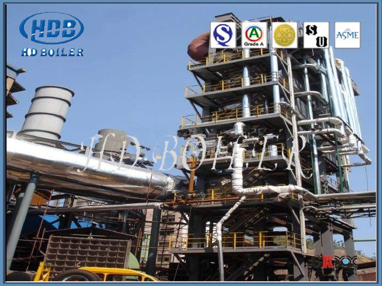 HRSG Professional Waste Acid Recycling Boiler With ASME National Board Standard