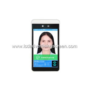 China Wall Mounted LCD Infrared Face Recognition Thermometer wholesale