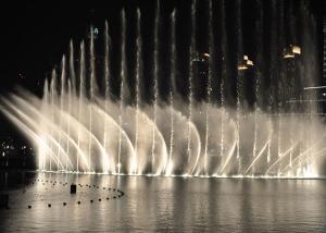 China Fascinating Musical Water Fountain Project , Dancing Pool Fountain OEM Design wholesale