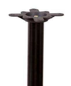 China Custom Coffee Table Base Cast Iron Material Black Wrinkle Powder Coat Restaurant wholesale