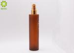 Frosted Colored Argan Skin Hair Oil Cosmetic Pump Bottles , Cosmetic Empty
