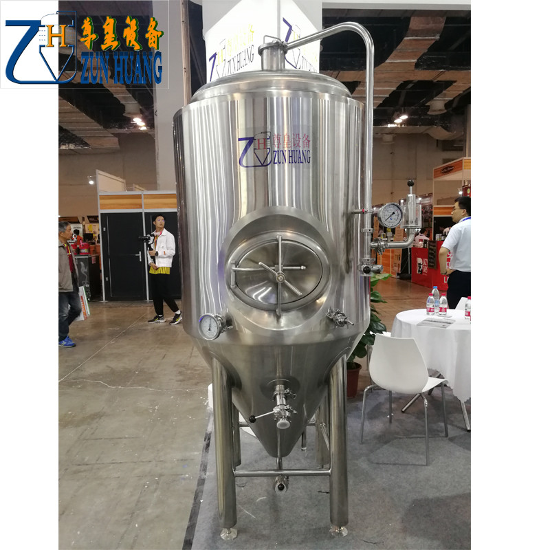 200L 300L Stainless Steel Cylindro Conical Fermenter Beer Processing Equipment