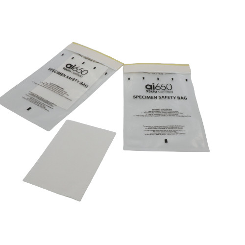 PE Material Plastic Medical Disposable Biohazard Specimen Retrieval Transport