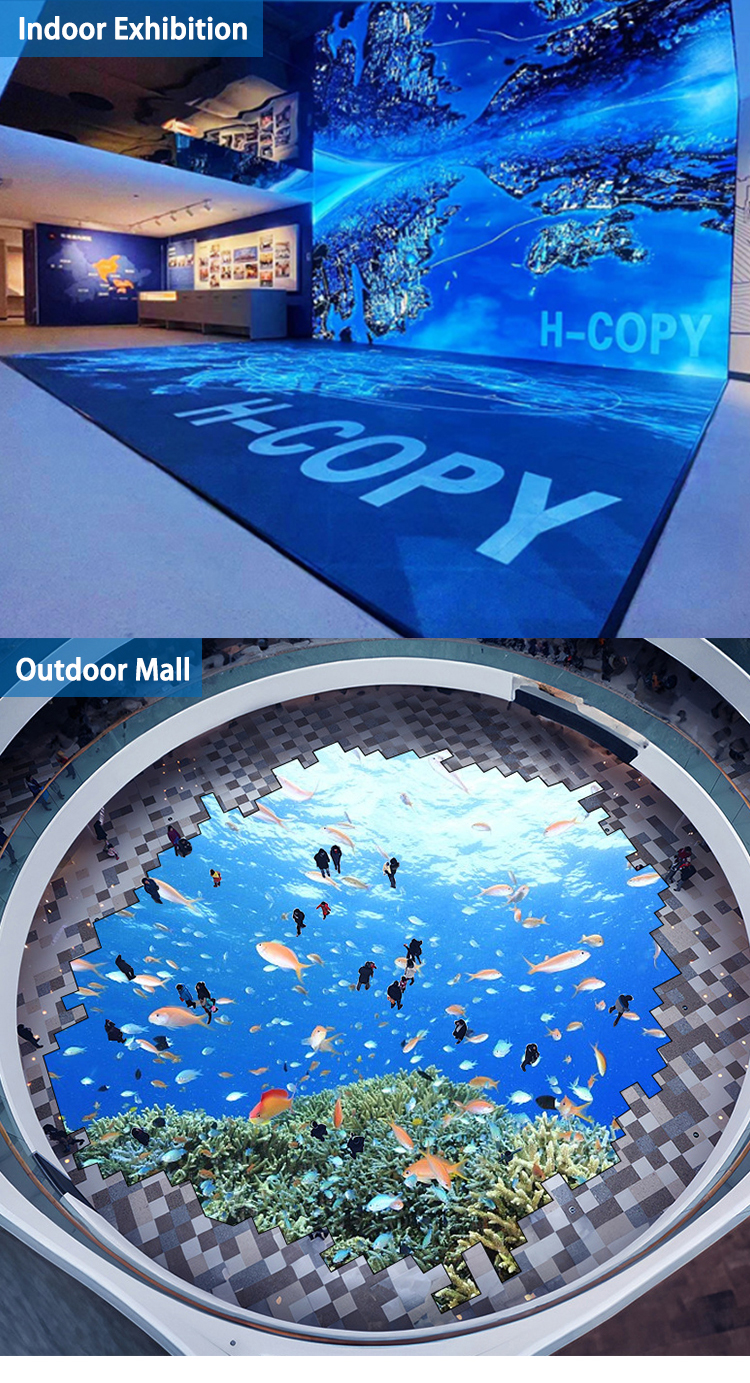 P3.91 Dance Floor LED Screen 250mmx250mm Module Size For Nightclub Stage Dance