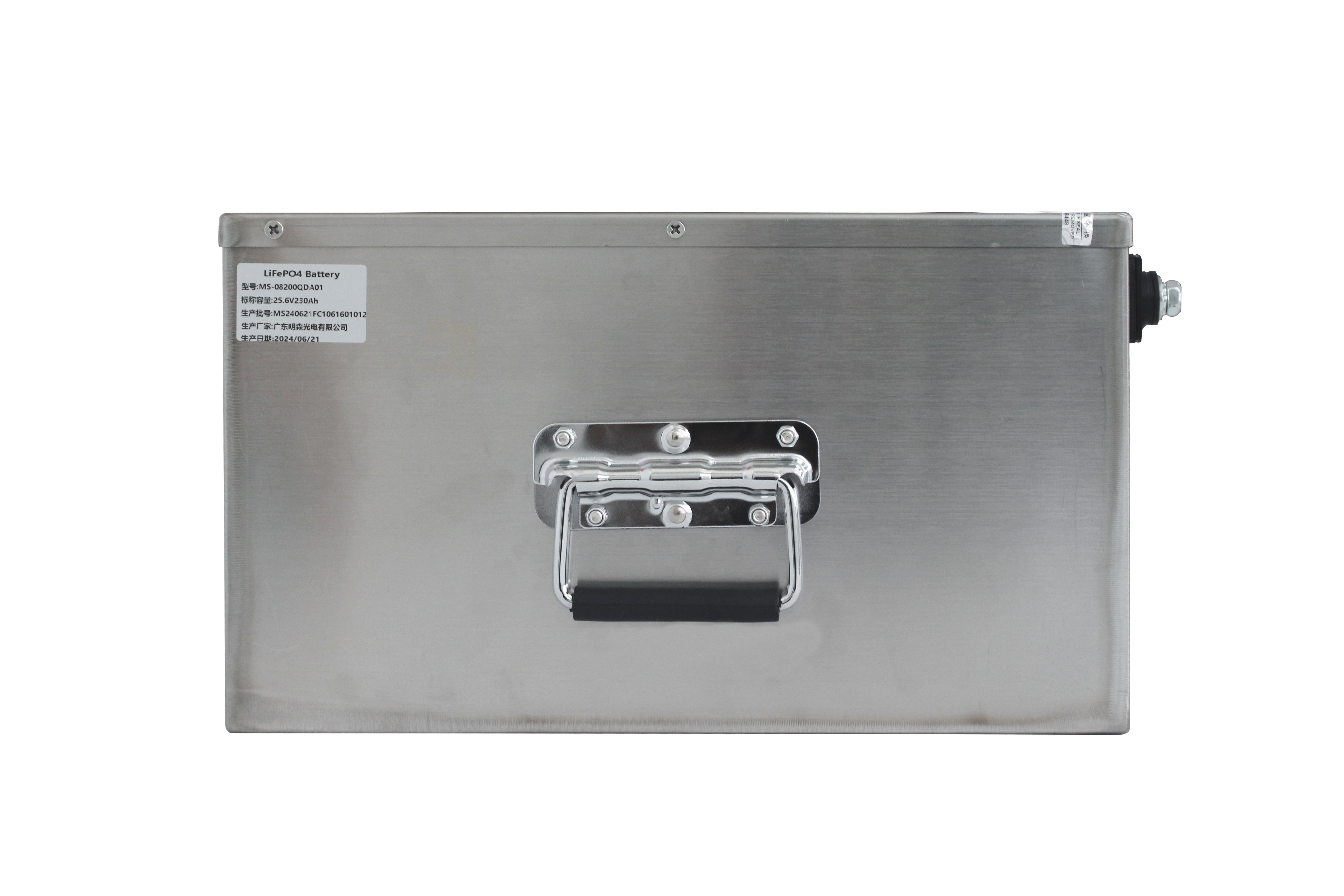 OEM Li Ion RV Battery Trolley Lifepo4 Pack 25.6V Campervan Lithium Battery