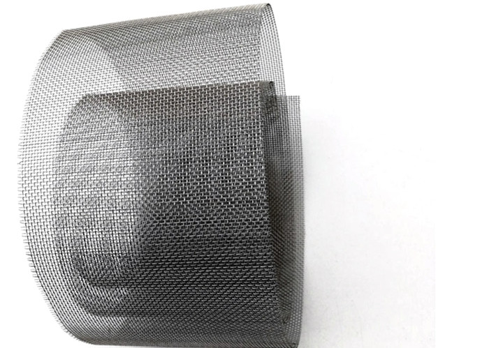 Bright Pure Tungsten Wire Cloth , Metal Wire Mesh Screen For Vacuum Furnace