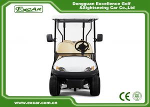 China 6 Seater Tourist Use Used Electric Golf Carts / Electric Sightseeing Bus Trojan Battery wholesale