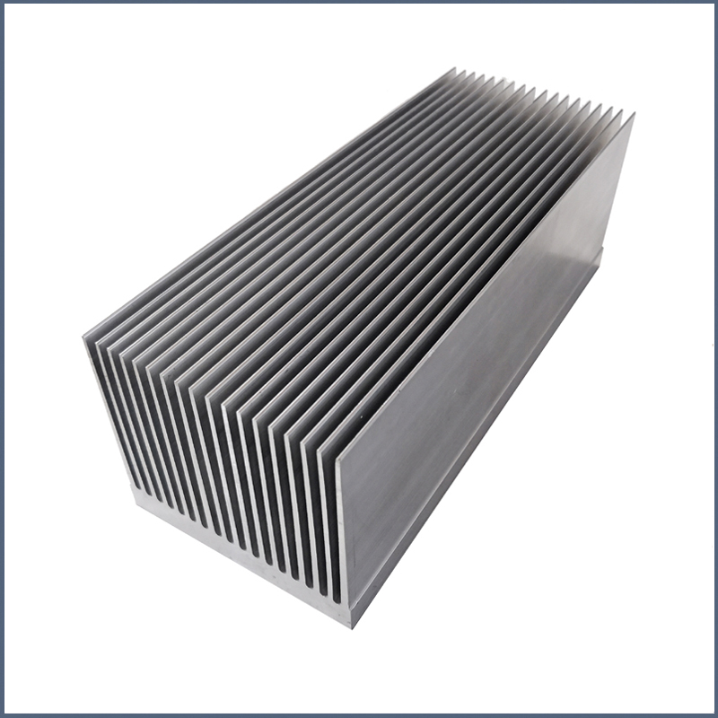 Painting Water Cooled Radiator Heat Sink 120x30x250mm For Mining