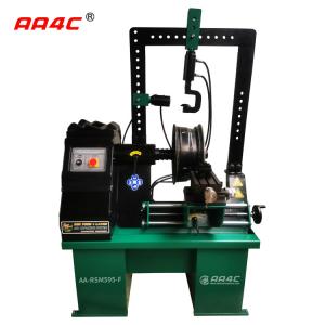 China 0.55kw Automatic Wheel Straightening Machine Equipment Full Teeth Dual Cylinder Rim Processing Machine wholesale