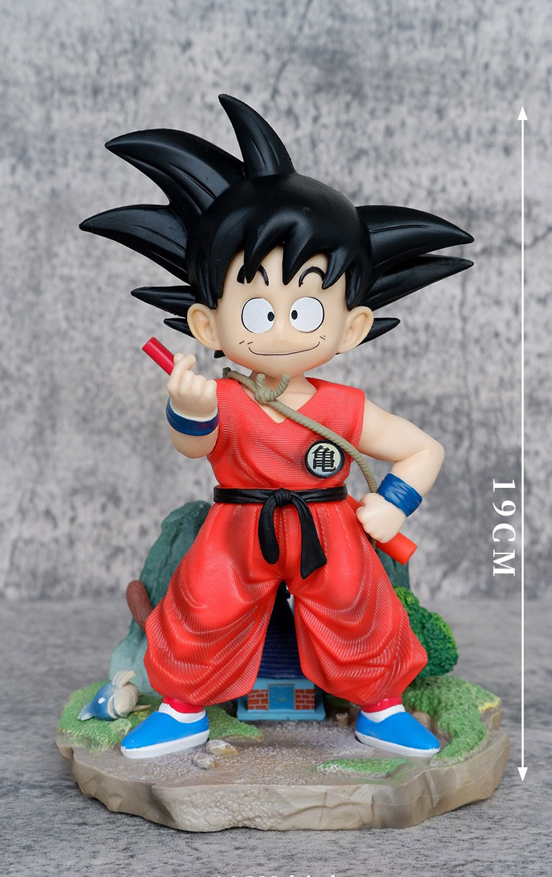 Interactive Action Figures Heroes GOKU Training Outfit Model Decoration for Unisex