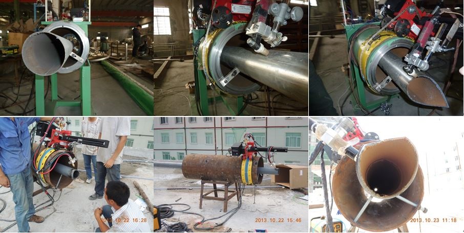 Ready Wincoo Engineering CNC Pipe Flame and Plasma Cutting Machine Portable Pipe Cutter