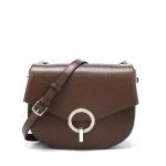 Genuine Leather Saddle Bags Fashion Cowhide Handbag for Women Cross-body Bags