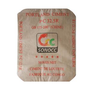 China Best sale 20KG 25KG 40KG 50KG pp woven cement bag China manufacture wholesale