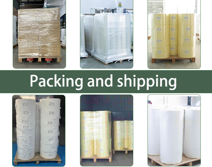 Wear Resistant Acrylic Coated Paper , Adhesive Paper Roll 120u Surface Thickness