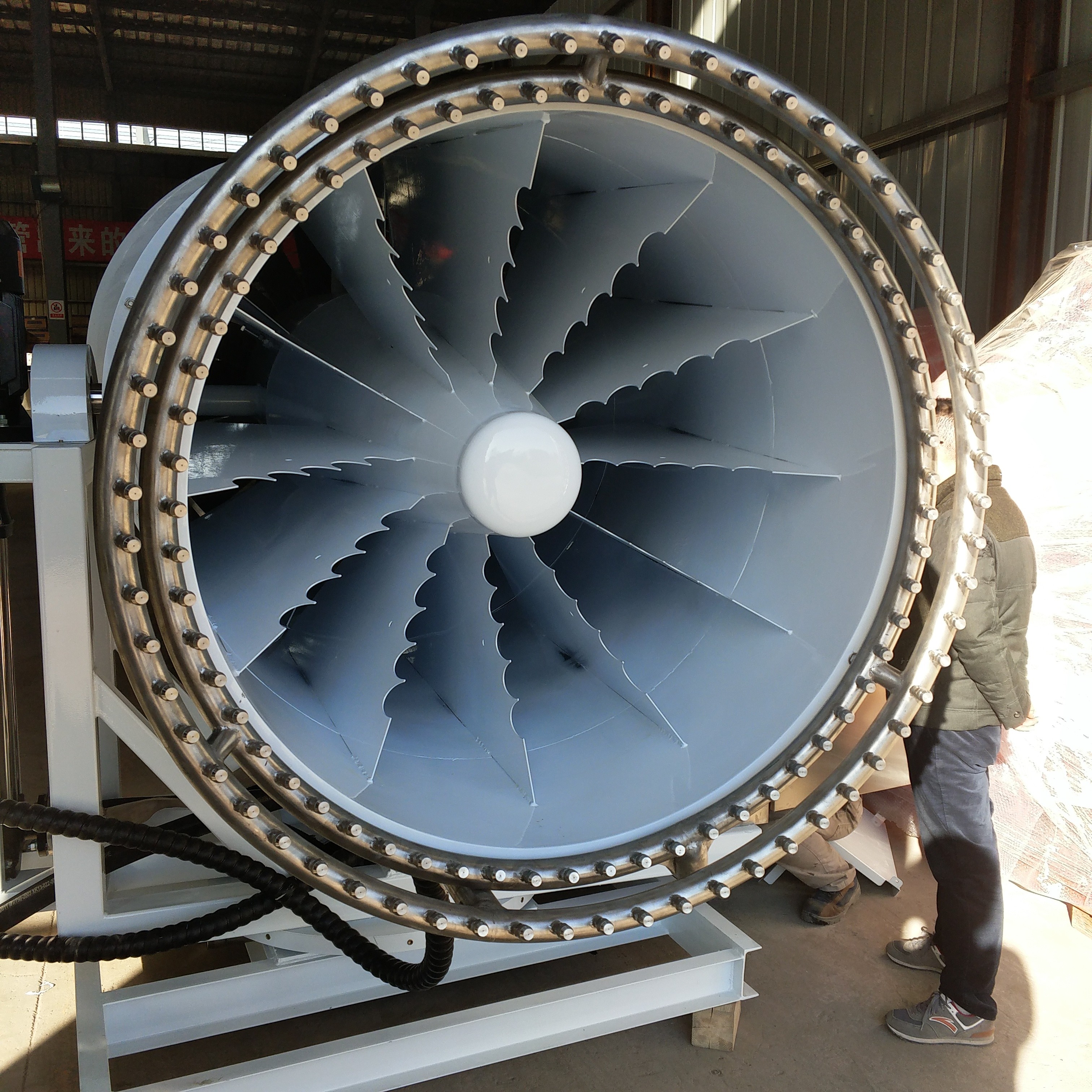 Industry Dust Suppression Equipment / Powerful Dust Control Water Spray