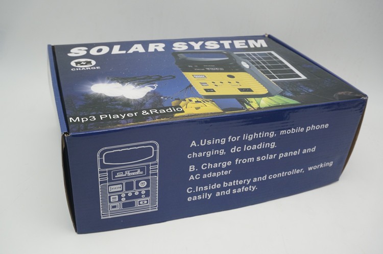 ODM Commercial 10 Watt Solar Energy Light System 8Hrs To 30Hrs