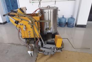 China Battery Driving Thermoplastic Road Convex Line Marking Machine wholesale