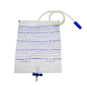 China 2500ml 3000ml Medical Urine Bag Urinary Catheter Accessories ISO13485 wholesale