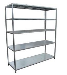 China Commercial Kitchen five Tier Detachable Assembly Stainless Steel Shelving Units wholesale