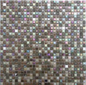 China mix colourful crystal glass mosaic tile LARM07 wholesale