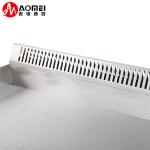 Silver White Industrial Hotel Gas Griddle Series 720 for Commercial Kitchen
