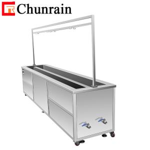 China ROHS 3000W Ultrasonic Blind Cleaner , 160liter Ultrasonic Blind Cleaning Equipment wholesale