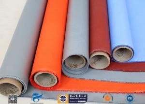 China Plain Weave Thermal Insulation Materials Silicone Coated Fiberglass Fabric wholesale