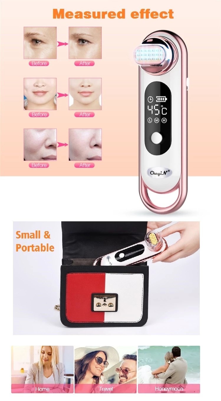 USB Recharging 6 In1 880nm RF EMS Beauty Instrument