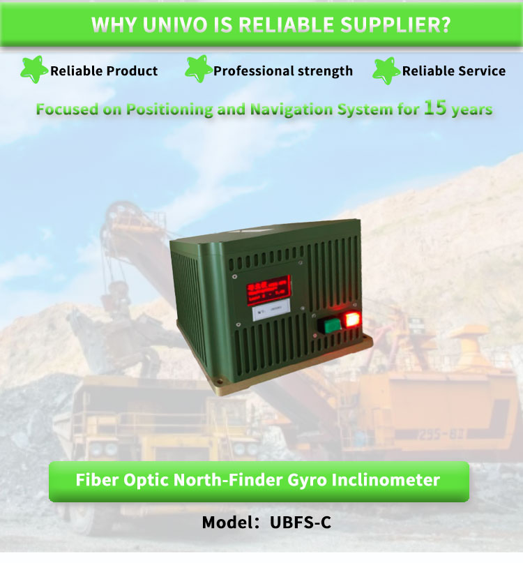 1.0° Azimuth Angle UBFS-CY North Finder Fiber Optic Gyroscope Logging System with Customized ODM Support