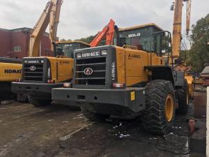 China Diesel Engine Used Wheel Loaders / SDLG LG956L Compact Wheel Loader wholesale