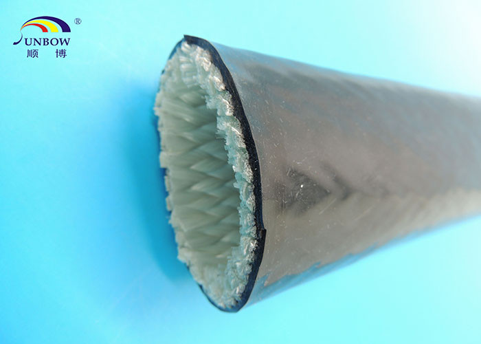 Silicone Coated Fireproof Sleeve Heat Resistant for Hose Assemblies and Cables