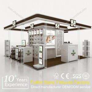 China Cosmetic showcase display stand wholesale