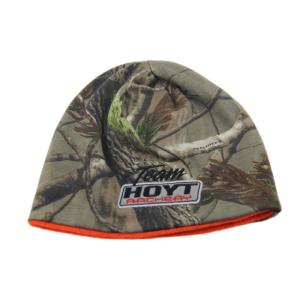 China Unisex Camouflage Reversible Knitted Beanie Hats Customized Embroidery Logo wholesale